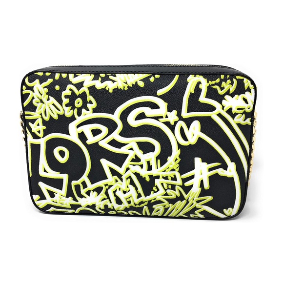 Michael Kors Graffiti Jet Set Crossbody Bag - Picture 5 of 10